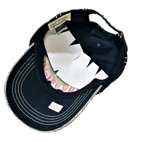 Authentic Brand Surf Classic Women's JAMAICA Baseball Hat Cap Pink Letters NEW - Picture 7 of 9